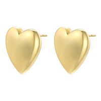 1 Pair Casual Vintage Style Simple Style Pentagram Heart Shape Plating Copper Drop Earrings Ear Studs sku image 3