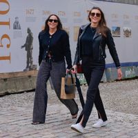 Femmes Extérieur Du Quotidien Vêtement De Rue Couleur Unie Toute La Longueur Jeans main image 4