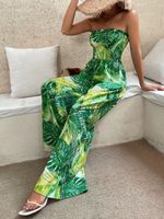 Women's Park Daily Beach Vacation Tropical Full Length Jumpsuits main image 9