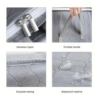 Casual Solid Color Synthetic Fibre Storage Bag main image 6