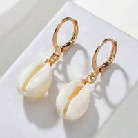 1 Pair IG Style Shell Shell Drop Earrings main image 5