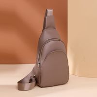 Women's Basic Solid Color Pu Leather Waist Bags sku image 2