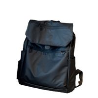 Waterproof 20 Inch Solid Color Casual Daily Laptop Backpack main image 5