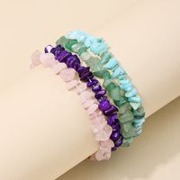Simple Style Classic Style Color Block Stone Beaded Women's Bracelets main image 3