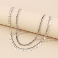 Großhandel Schmuck Einfacher Stil Klassischer Stil Geometrisch Eisen Halsband main image 6