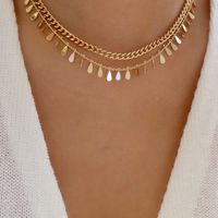 Großhandel Schmuck Einfacher Stil Klassischer Stil Geometrisch Eisen Halsband main image 1