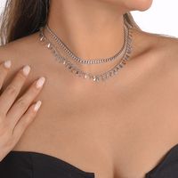 Großhandel Schmuck Einfacher Stil Klassischer Stil Geometrisch Eisen Halsband main image 9