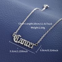 XUPING Simple Style Constellation 304 Stainless Steel Women's Anklet sku image 4