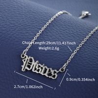 XUPING Simple Style Constellation 304 Stainless Steel Women's Anklet sku image 7
