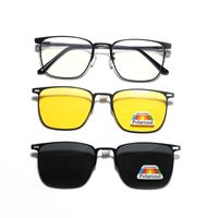 Original Design Solid Color Tac Square Full Frame Women's Sunglasses main image 2