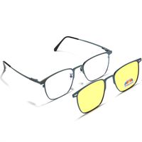 Original Design Solid Color Tac Square Full Frame Women's Sunglasses main image 4