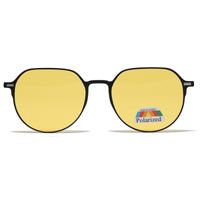Original Design Solid Color Tac Round Frame Full Frame Women's Sunglasses main image 5