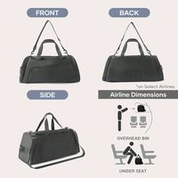 Unisex Basic Classic Style Solid Color Polyester Travel Bags main image 4