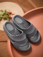 Unisex Casual Solid Color Round Toe Home Slippers sku image 4