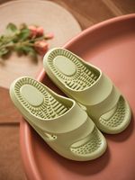 Unisex Casual Solid Color Round Toe Home Slippers sku image 9