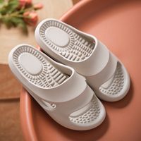 Unisex Casual Solid Color Round Toe Home Slippers sku image 16