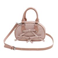 Women's Medium Pu Leather Solid Color Classic Style Zipper Handbag sku image 4