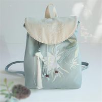 Water Repellent 17 Inch Flower Daily Women's Backpack sku image 4