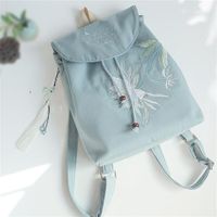 Water Repellent 17 Inch Flower Daily Women's Backpack sku image 3