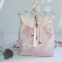Water Repellent 17 Inch Flower Daily Women's Backpack sku image 7