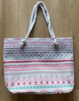 Women's Large Canvas Animal Vacation Ethnic Style Zipper Tote Bag sku image 5
