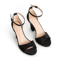 Women's Sexy Solid Color Point Toe High Heel Sandals main image 2