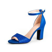Women's Sexy Solid Color Point Toe High Heel Sandals main image 3