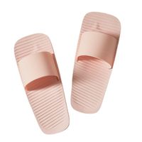 Unisex Casual Solid Color Square Toe Home Slippers main image 4