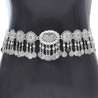 Exaggerated Ethnic Style Geometric Alloy Women's Chain Belts main image 3