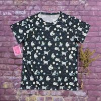 Women's T-shirt Short Sleeve T-Shirts Simple Style Cat main image 5