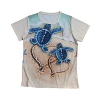 Women's T-shirt Short Sleeve T-Shirts Vacation Tortoise main image 5