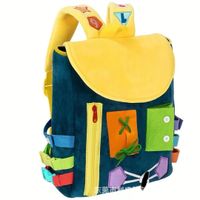 Water Repellent 6-Inch Geometric Daily Kids Backpack sku image 3