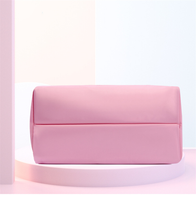 Unisex Nylon Solid Color Basic Square Zipper Shoulder Bag main image 7
