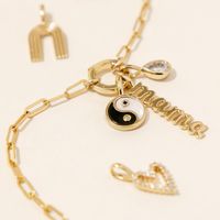 Wholesale Jewelry Casual Solid Color 201 Stainless Steel 18K Gold Plated Gold Plated Plating Bracelets main image 4