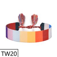 Simple Style Solid Color Polyester Tassel Braid Women's Bracelets sku image 26