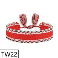 Simple Style Solid Color Polyester Tassel Braid Women's Bracelets sku image 28