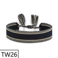 Style Simple Couleur Unie Polyester Gland Tresser Femmes Bracelets sku image 32