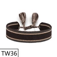 Style Simple Couleur Unie Polyester Gland Tresser Femmes Bracelets sku image 42