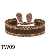 Simple Style Solid Color Polyester Tassel Braid Women's Bracelets sku image 15