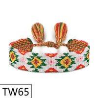 Simple Style Solid Color Polyester Tassel Braid Women's Bracelets sku image 64