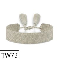 Simple Style Solid Color Polyester Tassel Braid Women's Bracelets sku image 72