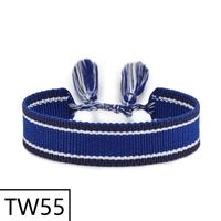 Simple Style Solid Color Polyester Tassel Braid Women's Bracelets sku image 55