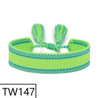 Simple Style Solid Color Polyester Tassel Braid Women's Bracelets sku image 145
