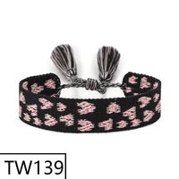 Simple Style Solid Color Polyester Tassel Braid Women's Bracelets sku image 137