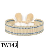 Simple Style Solid Color Polyester Tassel Braid Women's Bracelets sku image 141