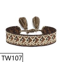 Simple Style Solid Color Polyester Tassel Braid Women's Bracelets sku image 106