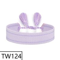 Simple Style Solid Color Polyester Tassel Braid Women's Bracelets sku image 122