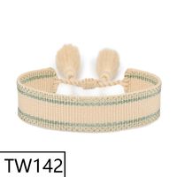 Simple Style Solid Color Polyester Tassel Braid Women's Bracelets sku image 140