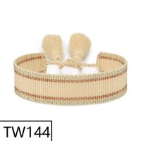Simple Style Solid Color Polyester Tassel Braid Women's Bracelets sku image 142