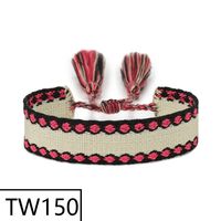 Simple Style Solid Color Polyester Tassel Braid Women's Bracelets sku image 148